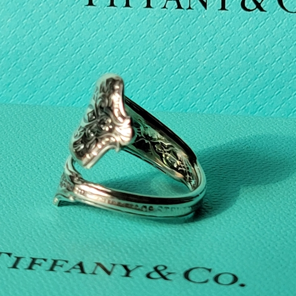 1872 Tiffany & Company Persian Spoon Ring in Sterling Silver #71 - Picture 8 of 16